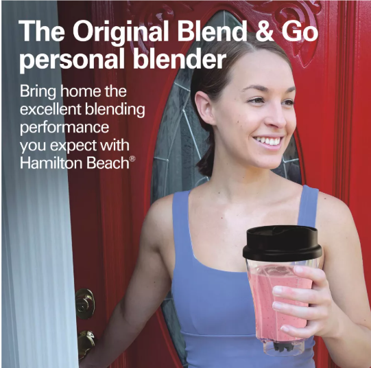 Hamilton Beach 14oz Single-Serve Blender