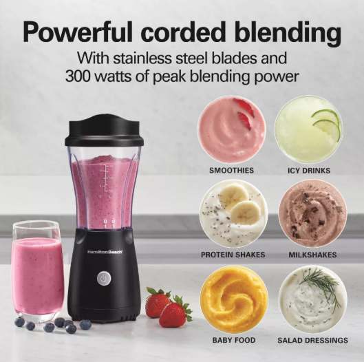 Hamilton Beach 14oz Single-Serve Blender
