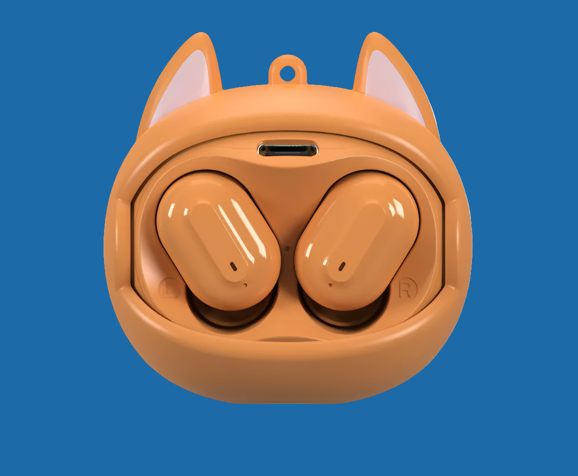GEMS Spinning Animal Face TWS Earbuds